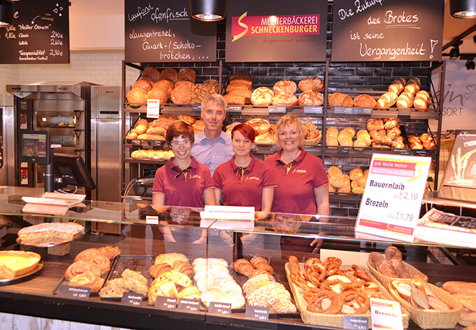 Mitarbeiter Meisterbäckerei Schneckenburger
